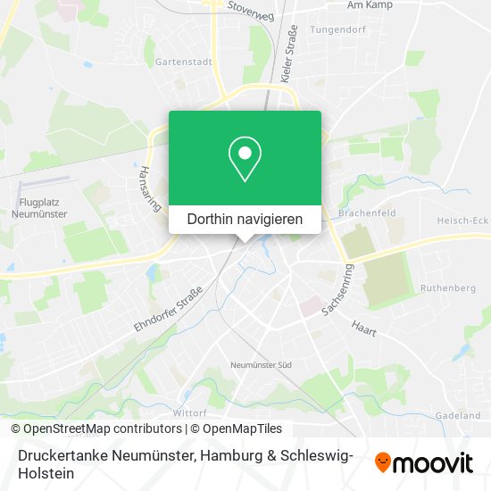 Druckertanke Neumünster Karte