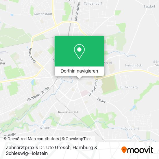 Zahnarztpraxis Dr. Ute Gresch Karte