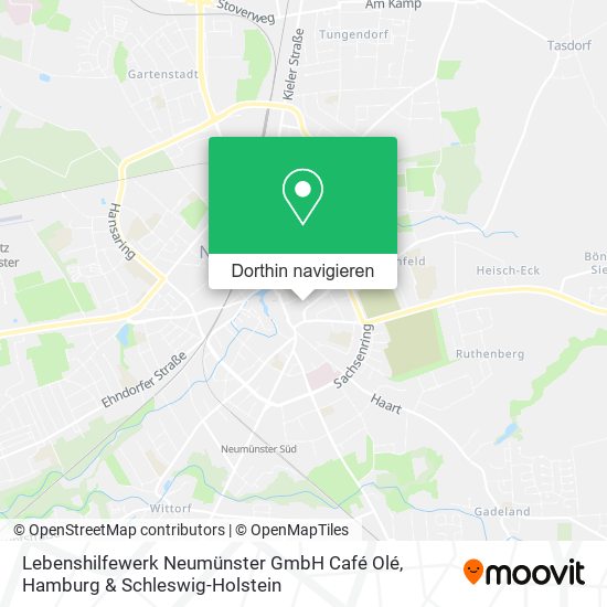 Lebenshilfewerk Neumünster GmbH Café Olé Karte