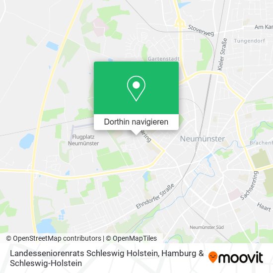 Landesseniorenrats Schleswig Holstein Karte