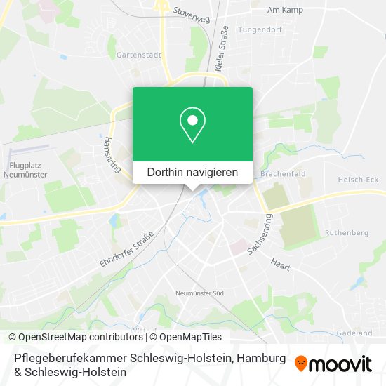 Pflegeberufekammer Schleswig-Holstein Karte