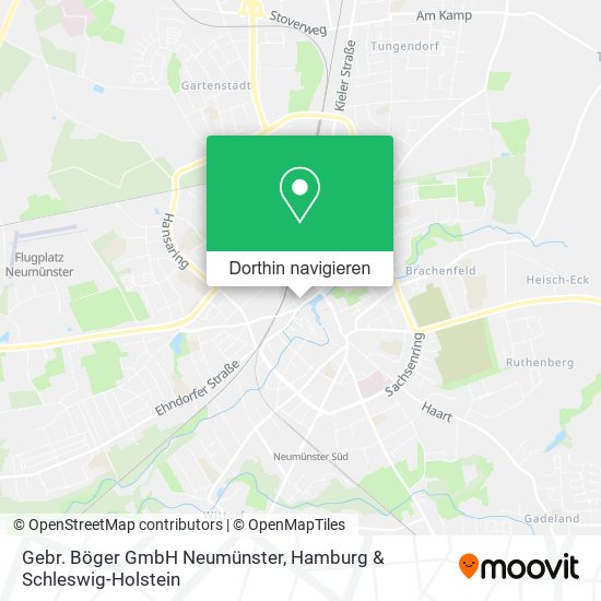 Gebr. Böger GmbH Neumünster Karte