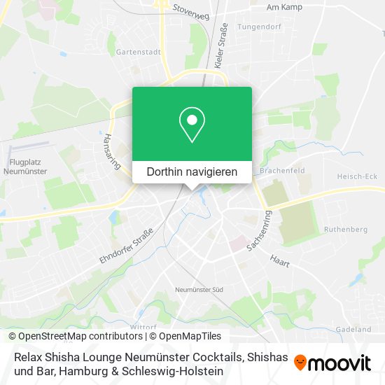 Relax Shisha Lounge Neumünster Cocktails, Shishas und Bar Karte