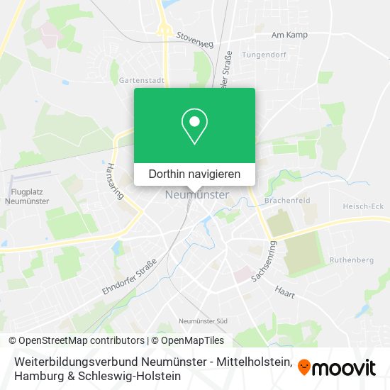 Weiterbildungsverbund Neumünster - Mittelholstein Karte