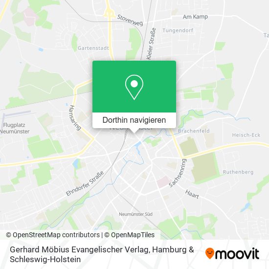 Gerhard Möbius Evangelischer Verlag Karte