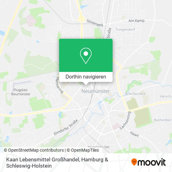 Kaan Lebensmittel Großhandel Karte