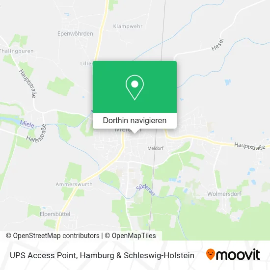 UPS Access Point Karte