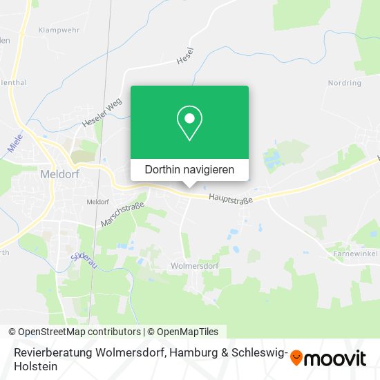 Revierberatung Wolmersdorf Karte