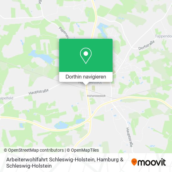 Arbeiterwohlfahrt Schleswig-Holstein Karte