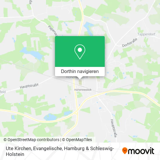 Ute Kirchen, Evangelische Karte