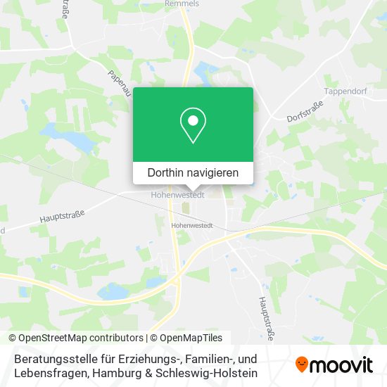 Beratungsstelle für Erziehungs-, Familien-, und Lebensfragen Karte