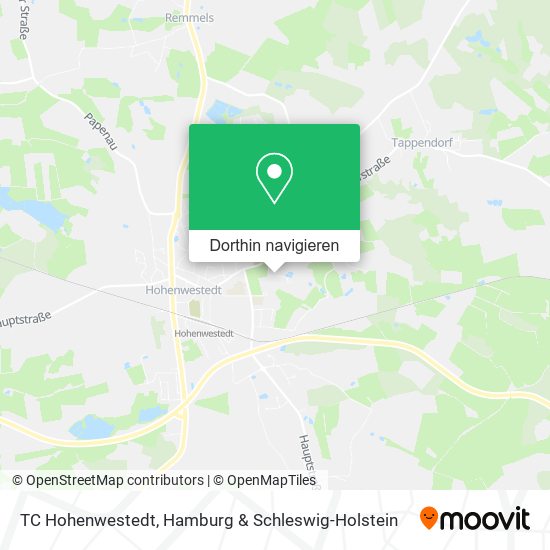 TC Hohenwestedt Karte