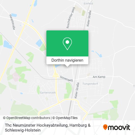 Thc Neumünster Hockeyabteilung Karte