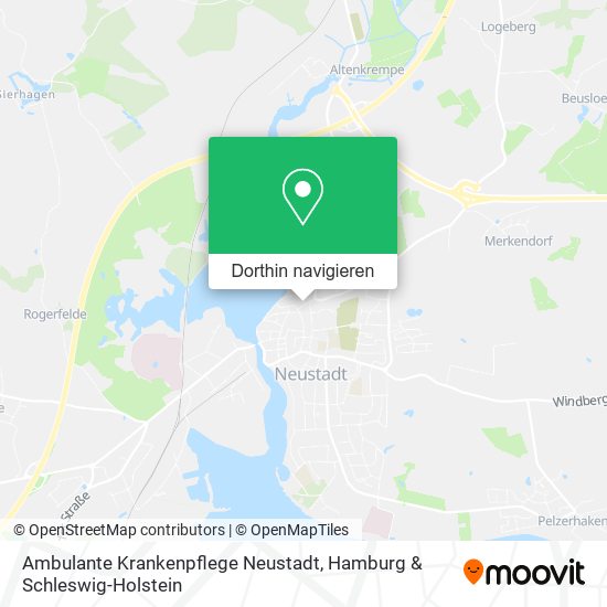 Ambulante Krankenpflege Neustadt Karte