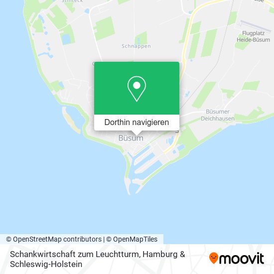 Schankwirtschaft zum Leuchtturm Karte