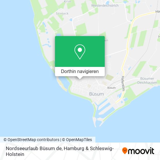 Nordseeurlaub Büsum de Karte