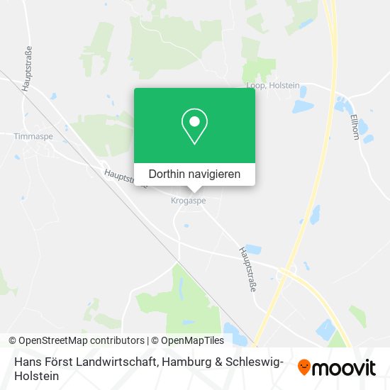 Hans Först Landwirtschaft Karte
