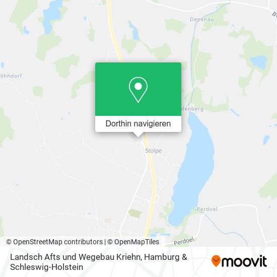 Landsch Afts und Wegebau Kriehn Karte