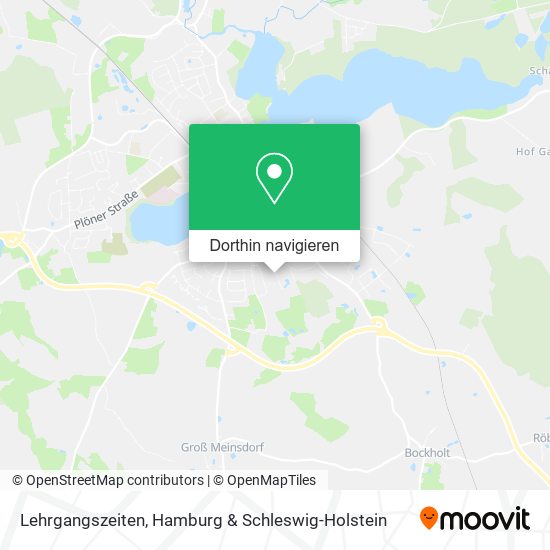 Lehrgangszeiten Karte