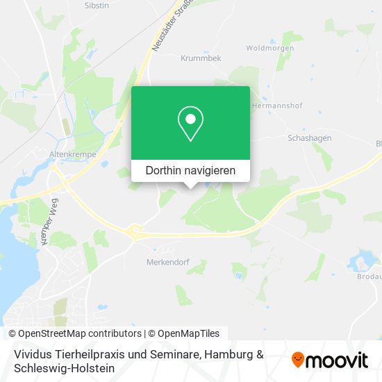 Vividus Tierheilpraxis und Seminare Karte