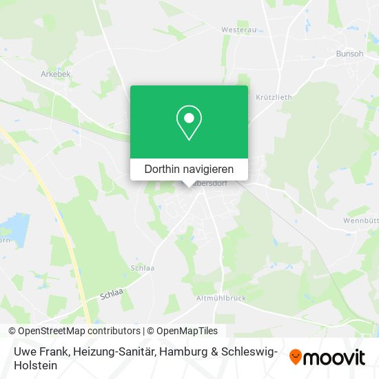 Uwe Frank, Heizung-Sanitär Karte