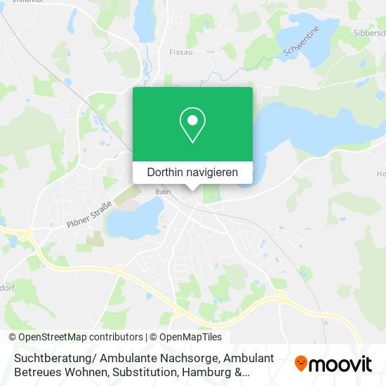 Suchtberatung/ Ambulante Nachsorge, Ambulant Betreues Wohnen, Substitution Karte