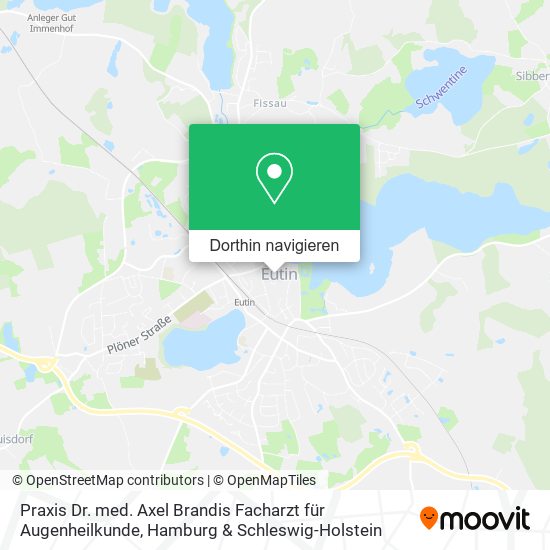 Praxis Dr. med. Axel Brandis Facharzt für Augenheilkunde Karte