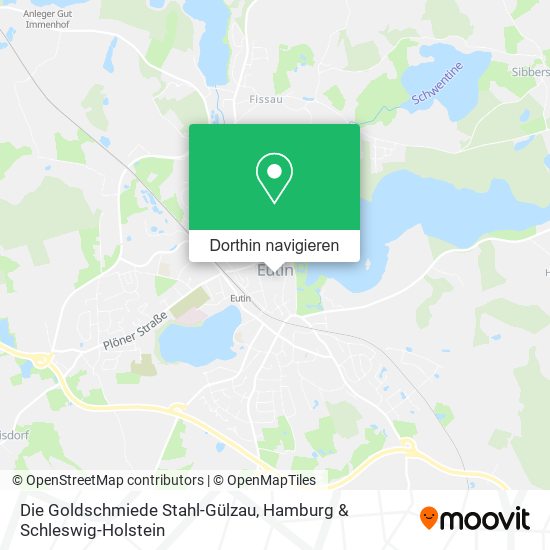Die Goldschmiede Stahl-Gülzau Karte