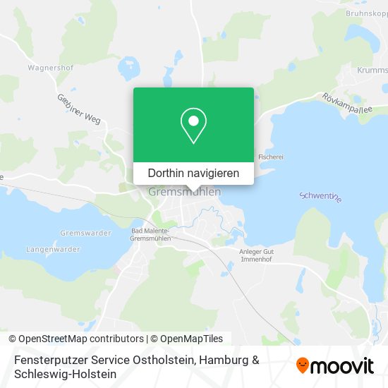 Fensterputzer Service Ostholstein Karte