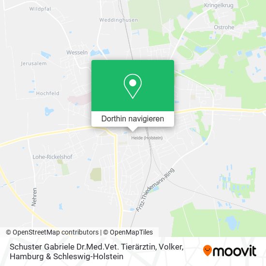 Schuster Gabriele Dr.Med.Vet. Tierärztin, Volker Karte