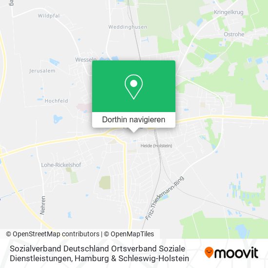 Sozialverband Deutschland Ortsverband Soziale Dienstleistungen Karte
