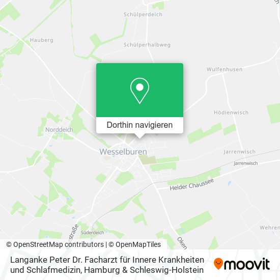 Langanke Peter Dr. Facharzt für Innere Krankheiten und Schlafmedizin Karte