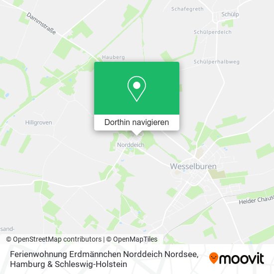 Ferienwohnung Erdmännchen Norddeich Nordsee Karte