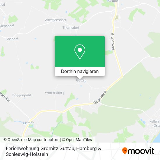 Ferienwohnung Grömitz Guttau Karte
