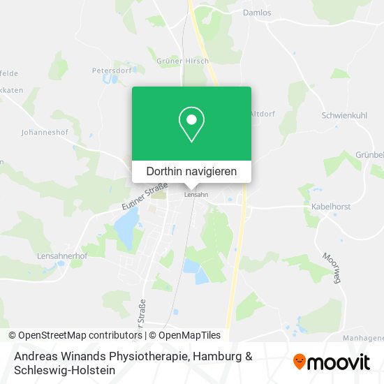 Andreas Winands Physiotherapie Karte