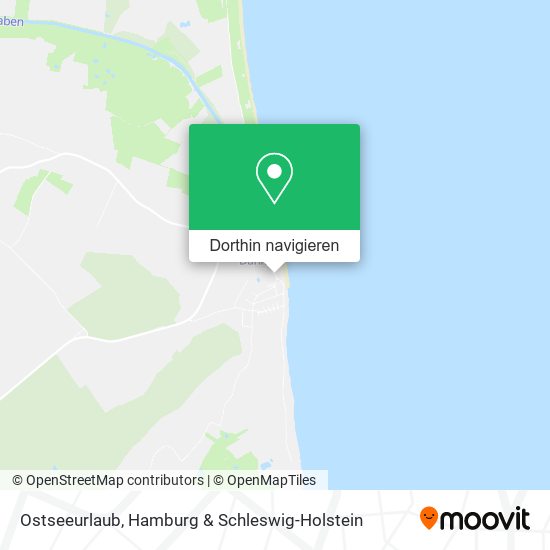 Ostseeurlaub Karte