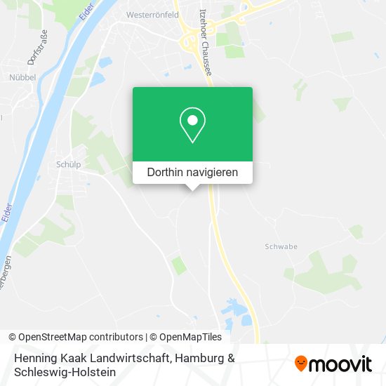 Henning Kaak Landwirtschaft Karte