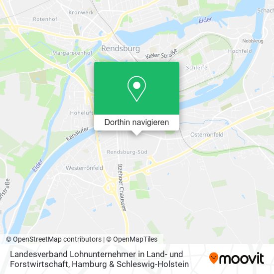 Landesverband Lohnunternehmer in Land- und Forstwirtschaft Karte