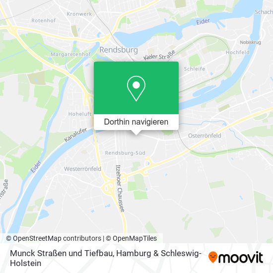 Munck Straßen und Tiefbau Karte