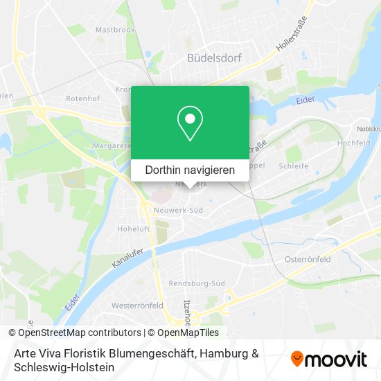 Arte Viva Floristik Blumengeschäft Karte