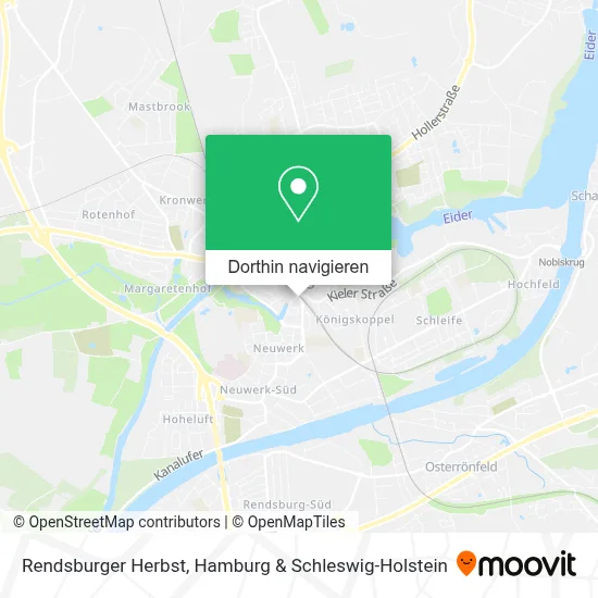 Rendsburger Herbst Karte