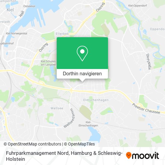 Fuhrparkmanagement Nord Karte