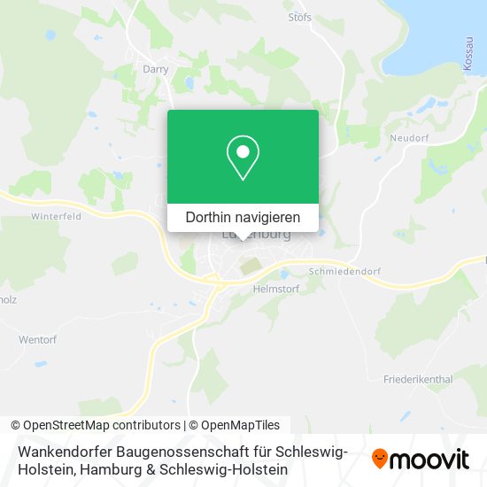 Wankendorfer Baugenossenschaft für Schleswig-Holstein Karte