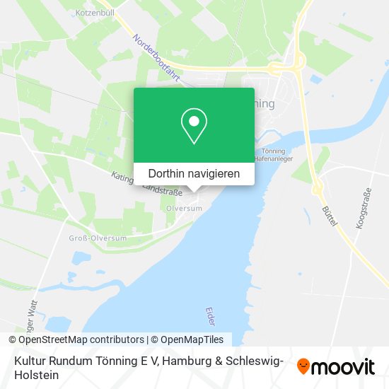 Kultur Rundum Tönning E V Karte