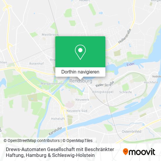 Drews-Automaten Gesellschaft mit Beschränkter Haftung Karte