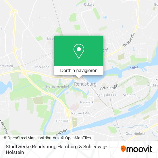 Stadtwerke Rendsburg Karte