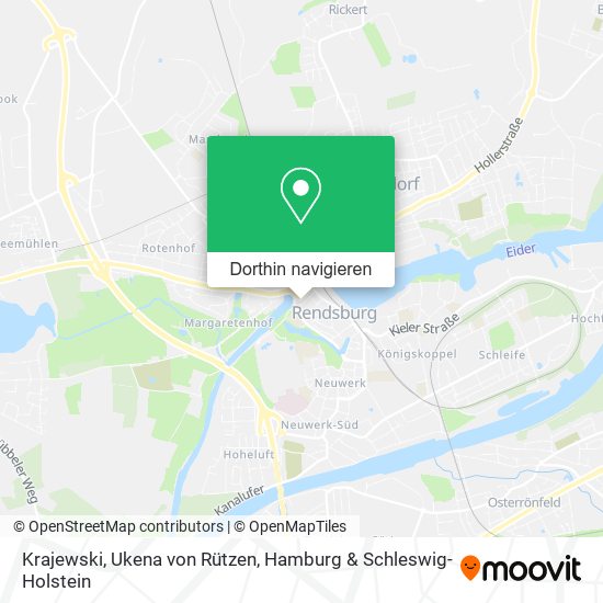 Krajewski, Ukena von Rützen Karte