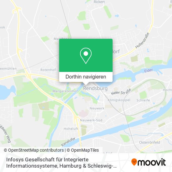 Infosys Gesellschaft für Integrierte Informationssysteme Karte
