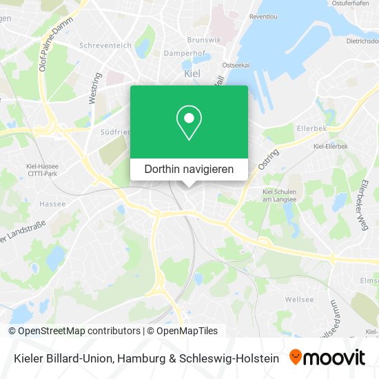 Kieler Billard-Union Karte