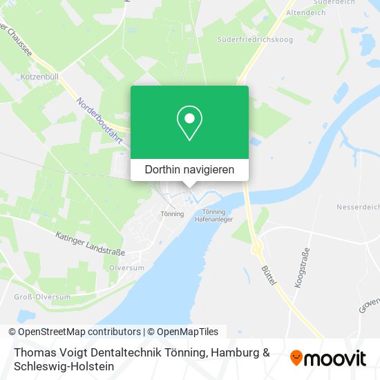 Thomas Voigt Dentaltechnik Tönning Karte